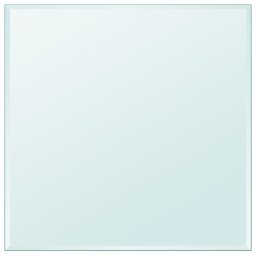 Blat de masa din sticla securizata patrat 800 x 800 mm GartenMobel Dekor