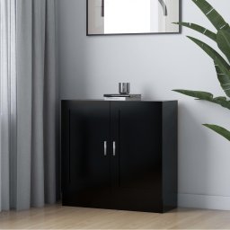Biblioteca, negru, 82,5 x 30,5 x 80 cm, PAL GartenMobel Dekor
