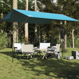 Prelata de camping, albastru, 400x294 cm, impermeabila GartenMobel Dekor