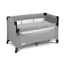 Patut pliabil cu etaj suplimentar si laterala reglabila Caretero ESTI