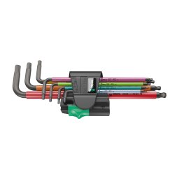 Set 7 x Chei imbus Metric Wera TORX Magnetic forma L protectie anticoroziva multicolor 05022534001