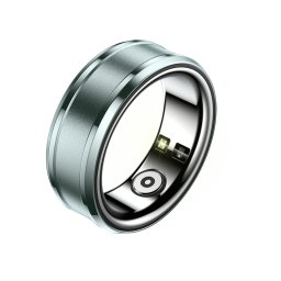 Inel iSEN R3 Smart Ring Green, HR, SpO2, Temperatura, Monitorizare somn, Multi Sport, Aplicatie dedicata: Nx RING, 18mAh, IP68