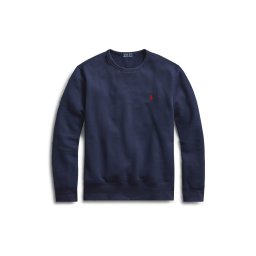 Polo Ralph Lauren Bluză de molton bleumarin / roșu