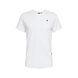 G-STAR Tricou 'Lash' negru / alb