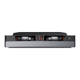 Hub Baseus T-Space cu cablu USB-C la Lightning pentru Tesla (negru)