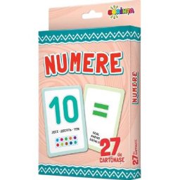 Numere. 27 de cartonase
