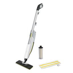 Aparate de curatat cu abur KST 2 Upright, 1.513-590.0, 1600 W, timp incalzire 50 secunde, 50mp, Alb/Negru