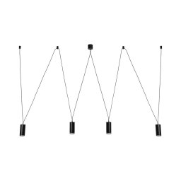 Lustră pe cablu Rabalux 73038 SENOBIA 4xGU10/5W/230V