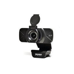 Camera web Port Designs 900078 webcam 2 MP 1920 x 1080 pixels Black
