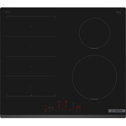 Plita Serie 6 PIX631HC1E Incorporabila 60 cm ,Inductie, 4 zone,Flex Zone, Home Connect, Power Boost,Negru