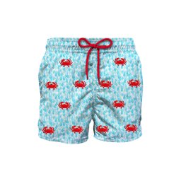 MC2 SAINT BARTH Costum de baie Ultralight Embroidered Swim Short LIG0010-02012F mini crab drop 31