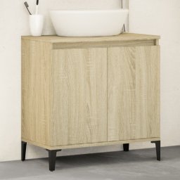 Dulap de chiuveta, stejar sonoma, 58x33x60 cm, lemn prelucrat GartenMobel Dekor