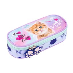 Penar Rigid, St.Majewski, cu Clapeta Interioara, My Little Friend Pastel Kitty PC01