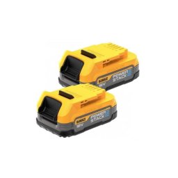 Set 2 acumulatori Powerstack 18V 1.7Ah Galben