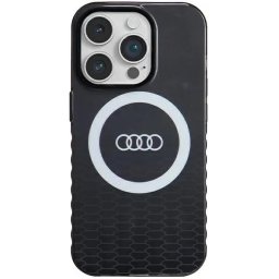 Husa Audi IML Big Logo MagSafe case for iPhone 14 Pro - black