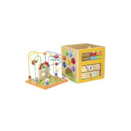 Cub mare cu activitati 5 in 1, viga