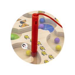 Labirint magnetic cu bile, viga