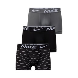 NIKE Underwear Boxeri gri / negru / alb