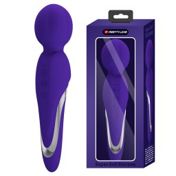 Pretty Love Walter Super Soft Silicone Mini Massage Wand Purple