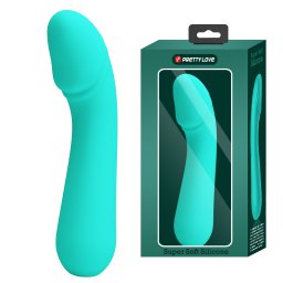 Pretty Love Cetus Super Soft Silicone G-Spot Vibrator Aqua Green
