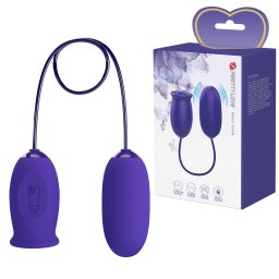 Pretty Love Daisy-Youth Vibrating Egg and Licking Stimulator Purple