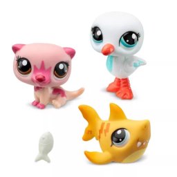 Littlest Pet Shop set de figurine - Atmosferă curioasă - 3 buc
