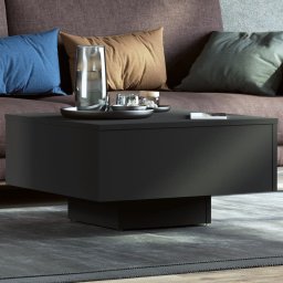 Masuta de cafea, negru, 60x60x31,5 cm, PAL GartenMobel Dekor