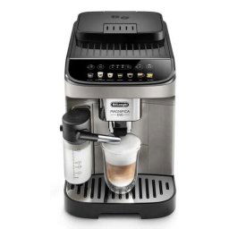 Espressor Magnifica Evo ECAM 290.81.TB, Carafa pentru lapte, Sistem LatteCrema, Rasnita cu 13 setari, 1,8l, 15 bar, 1450W, Negru/Argintiu