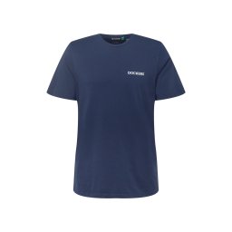 Dockers Tricou bleumarin / alb
