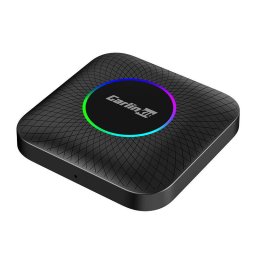 Adaptor wireless Carlinkit TBOX PLUS LED, 4G, Apple Carplay/Android Auto (negru)