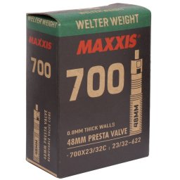 MAXXIS TUBE WELTER WEIGHT 700X23/32C GAL-FV 48MM