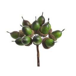 Buchet ghinda artificiala pentru aranjamente florale set 12 buc