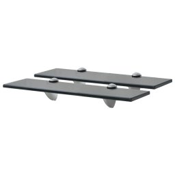 Rafturi suspendate, 2 buc., 40 x 20 cm, sticla, 8 mm GartenMobel Dekor