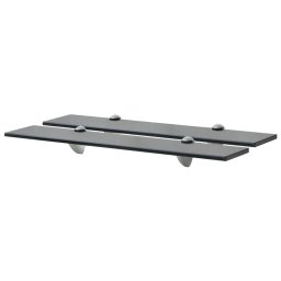 Rafturi suspendate, 2 buc., 60 x 20 cm, sticla, 8 mm GartenMobel Dekor