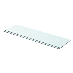 Rafturi, 2 buc., 70 x 20 cm, panouri sticla transparenta GartenMobel Dekor
