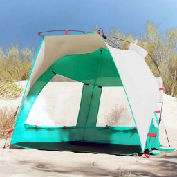Cort camping 4 persoane verde marin impermeabil setare rapida GartenMobel Dekor