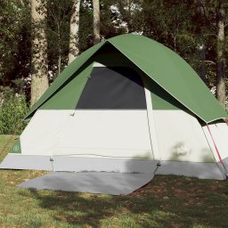 Cort de camping cupola pentru 3 persoane, verde, impermeabil GartenMobel Dekor