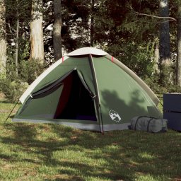 Cort de camping cupola pentru 2 persoane, verde, impermeabil GartenMobel Dekor