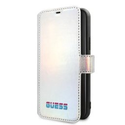 Husa Guess GUFLBKN65BLD iPhone 11 Pro Max silver/silver book Iridescent