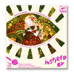 Atelier de razuit art nouveau inspired by gustave klimt, djeco