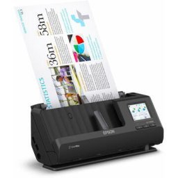 Scaner, Epson, Model WorkForce WorkForce ES-C380W, 30 ppm, Negru