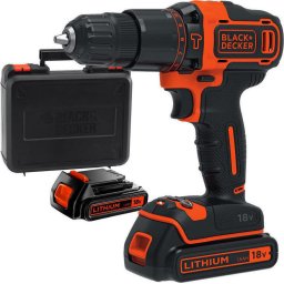 Masina de gaurit si insurubat BDCHD18KB-QW 18 V portocaliu/negru
