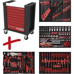 Performanceplus Tool Trolley Set P10 180 Tools