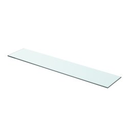 Raft din sticla transparenta, 70 x 15 cm GartenMobel Dekor