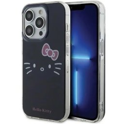 Husa IML Kitty Face case for iPhone 15 Pro - black