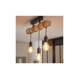 Eglo 43511 - Plafonier LED TOWNSHEND, 3x E27, 60W, 230V