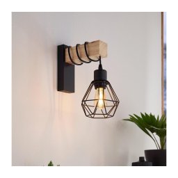 Eglo 44078 - Aplica de perete TOWNSHEND, 1 x E27, 60 W, 230 V