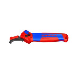 Cutit profesional KNIPEX 145 mm pentru decablarea cablurilor, cu sabot de glisare pentru protectia conductorilor 16 50 145 SB