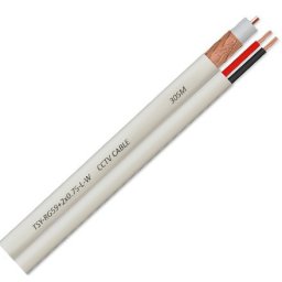 Cablu coaxial TSY-RG59+2X0.75-L-W