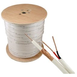Cablu coaxial TSY-RG59+2X0.75-W